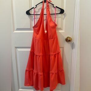 NWT! Betsy Johnson halter neck dress!